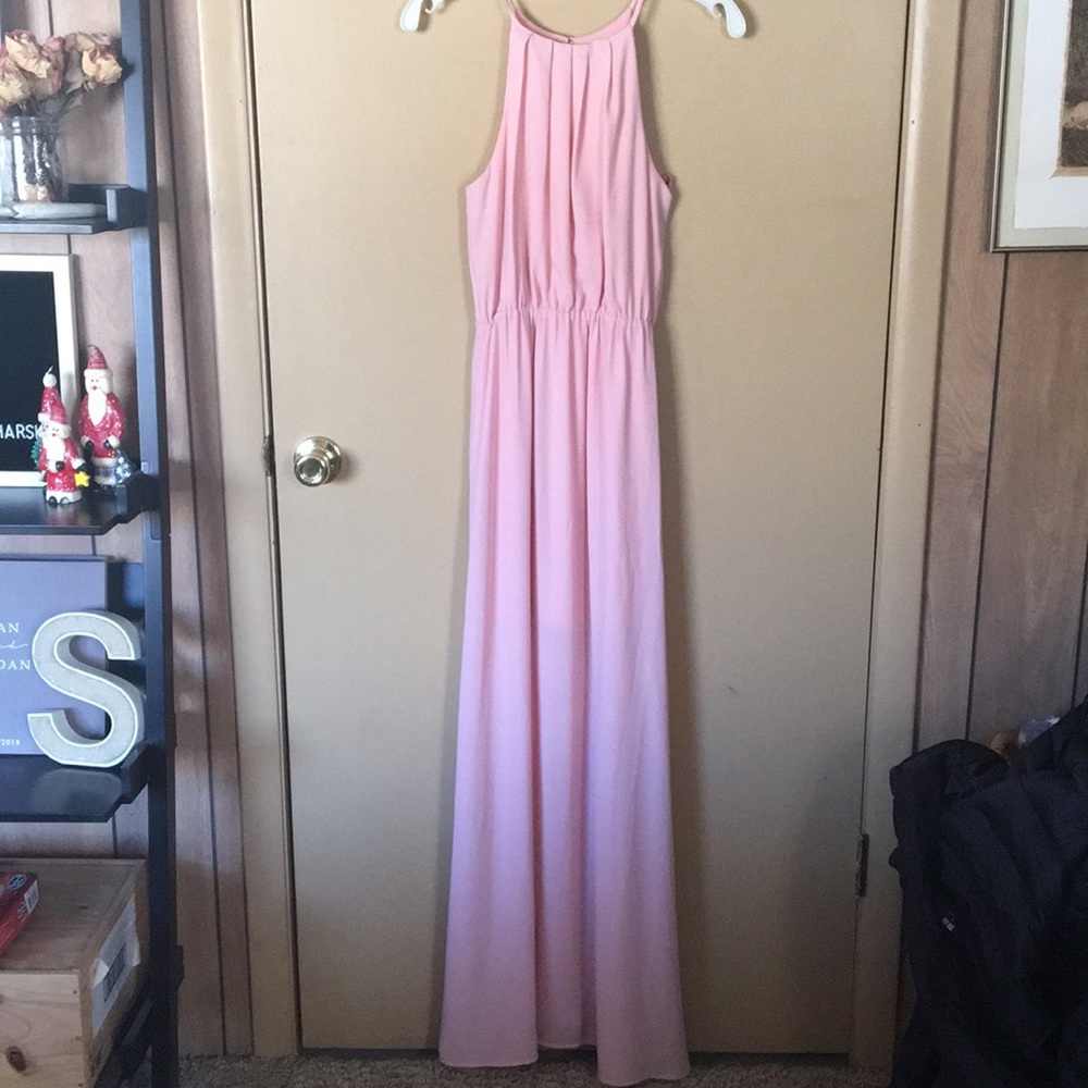 Long length blush/ pink dress. NWT